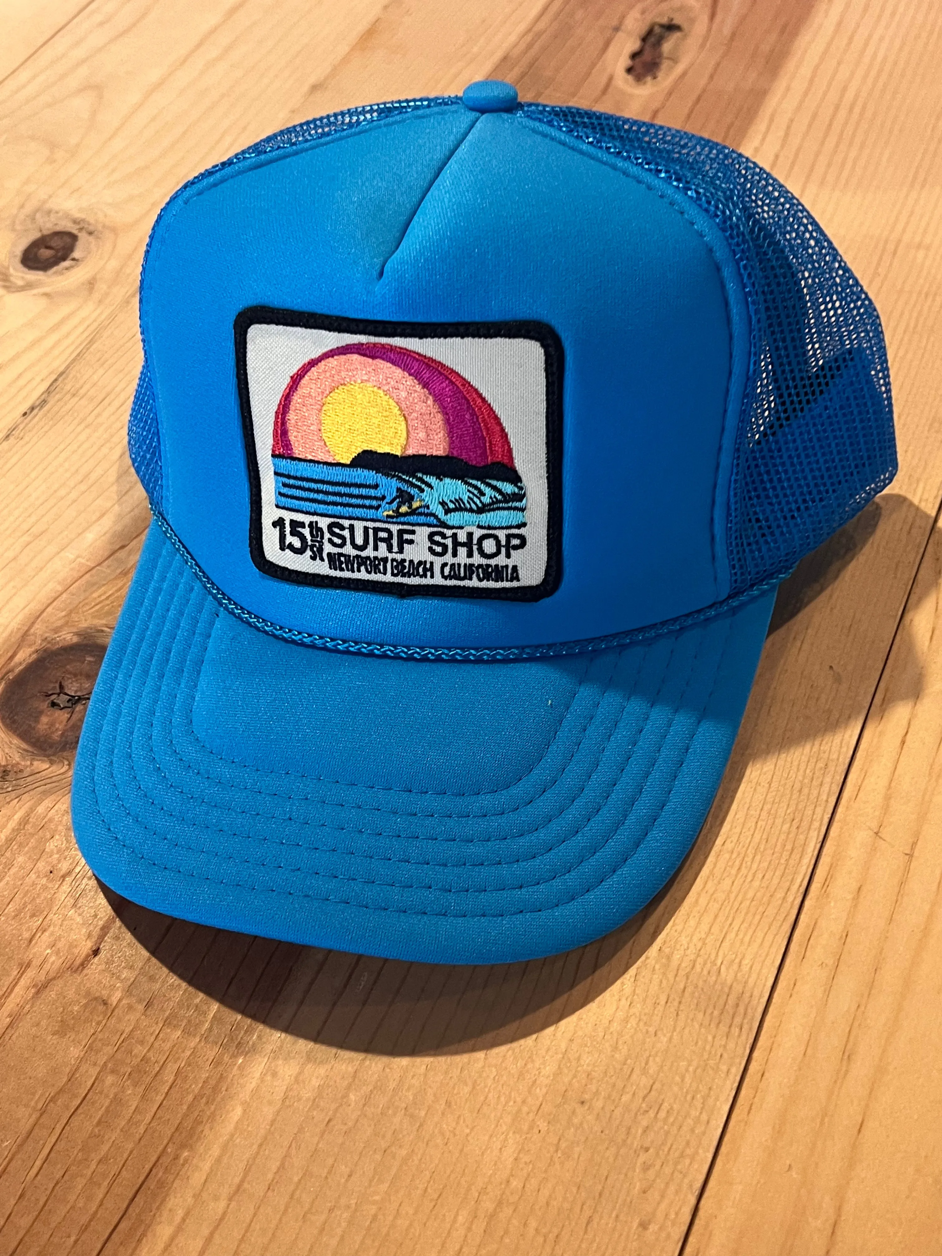 15th St SUNSET SURFER Design Adult Trucker Hat MULTIPLE COLORS!