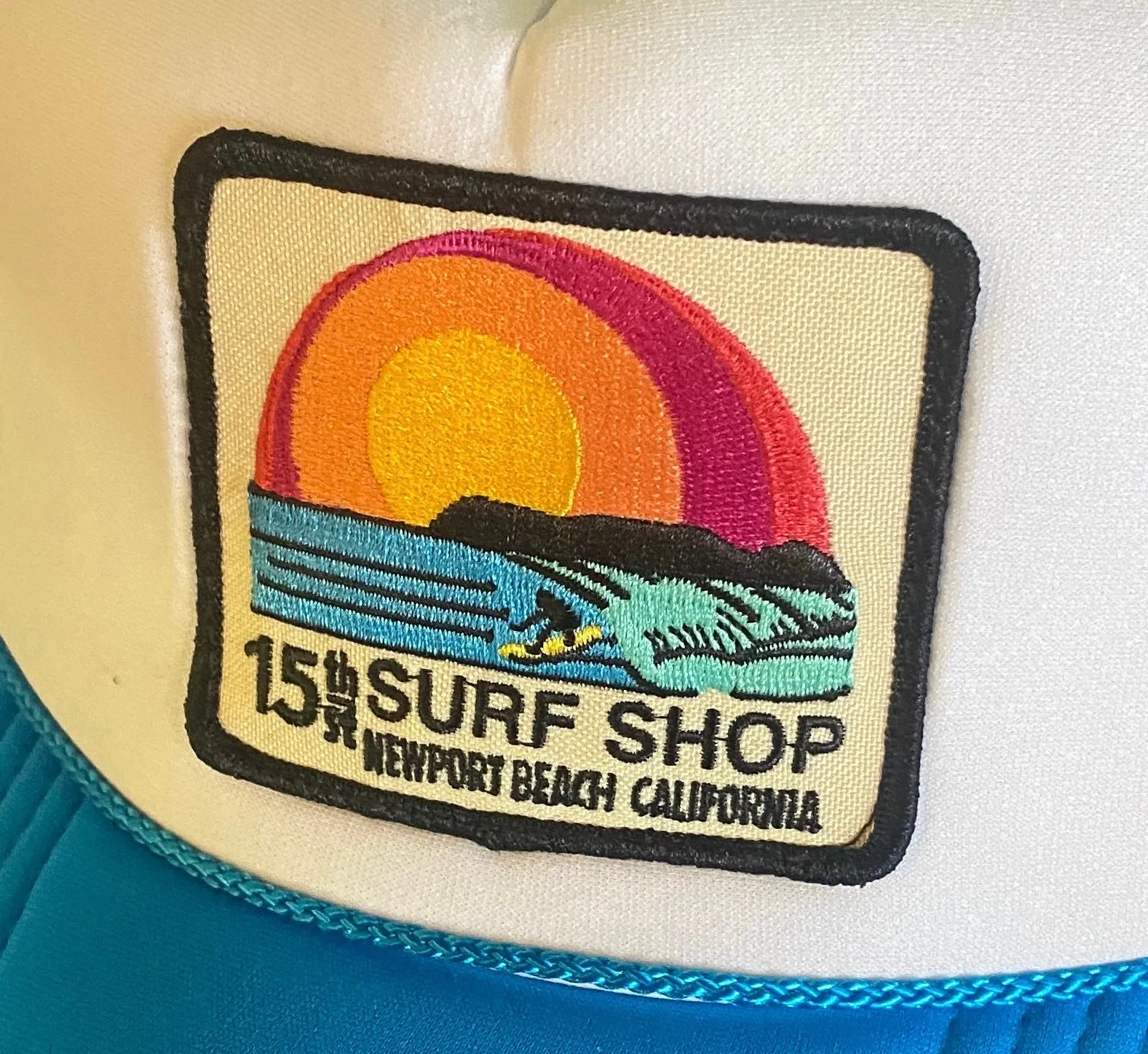 15th St SUNSET SURFER Design Adult Trucker Hat MULTIPLE COLORS!