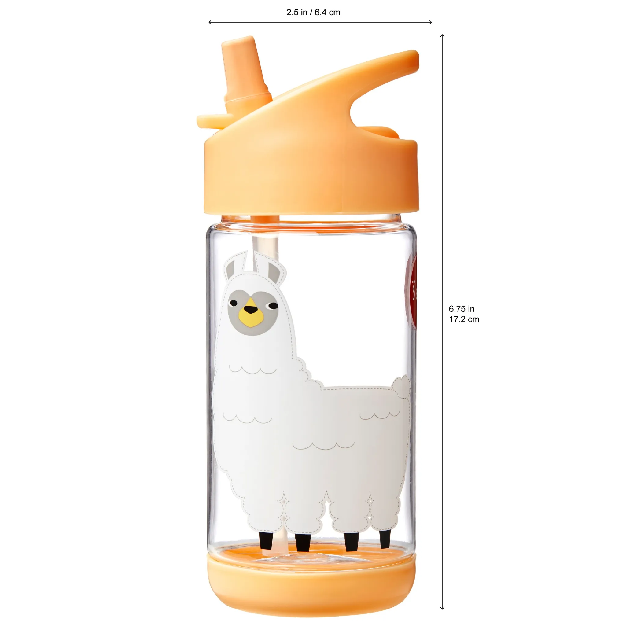 3 Sprouts Water Bottle - Llama
