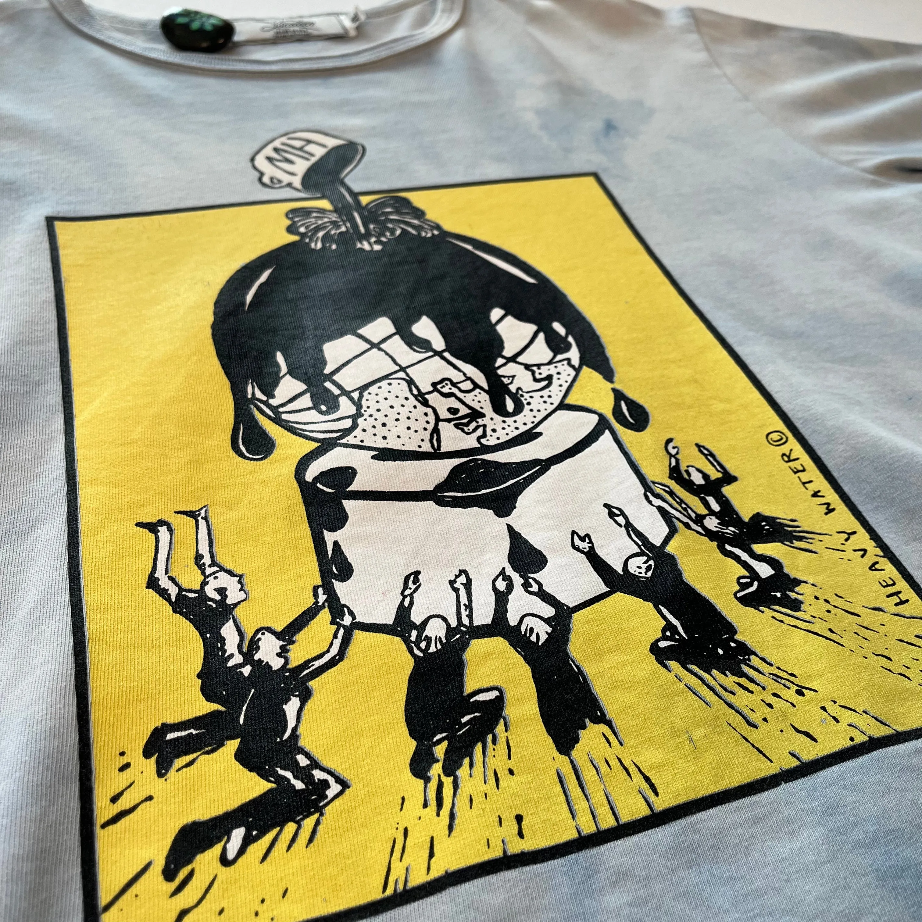 3Sixteen '21 Earth Day Blue Tie-Dye Graphic Tee