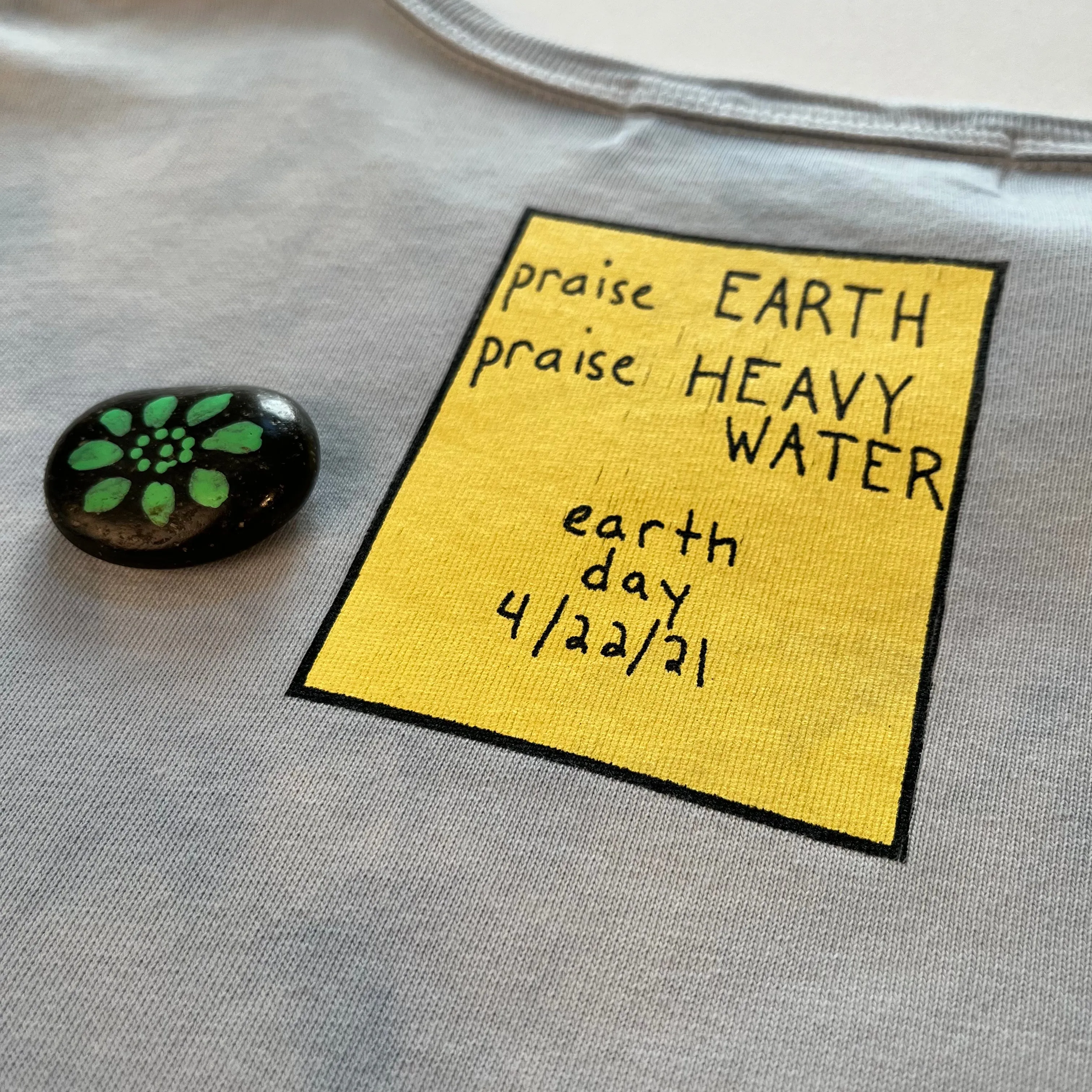 3Sixteen '21 Earth Day Blue Tie-Dye Graphic Tee