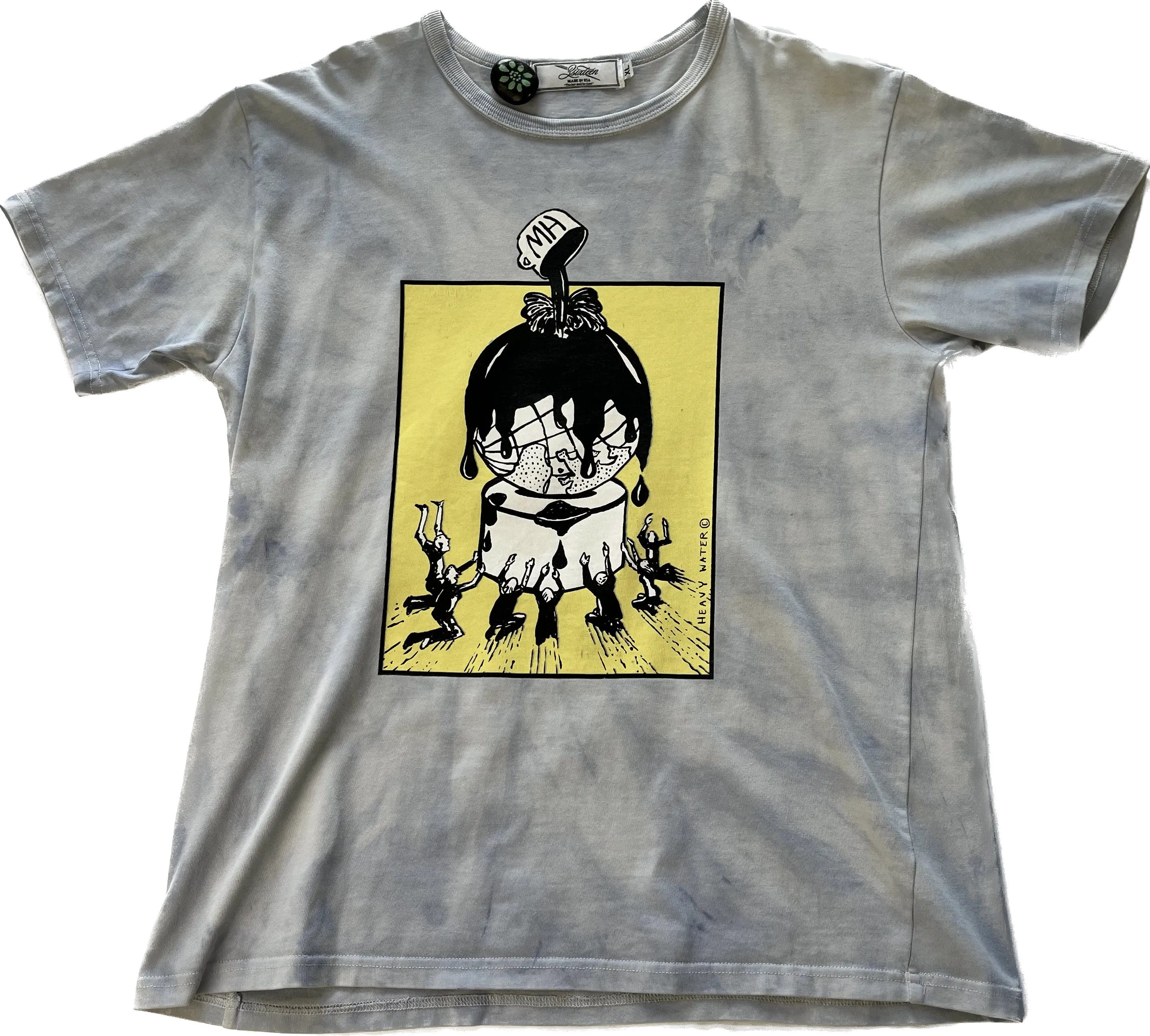 3Sixteen '21 Earth Day Blue Tie-Dye Graphic Tee