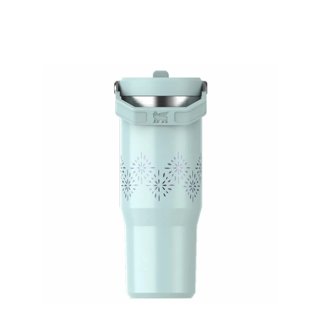 43957PT TERMO ICEFLOW FLIP STRAW 30oz SEAGLASS GLOSS MARCA STANLEY