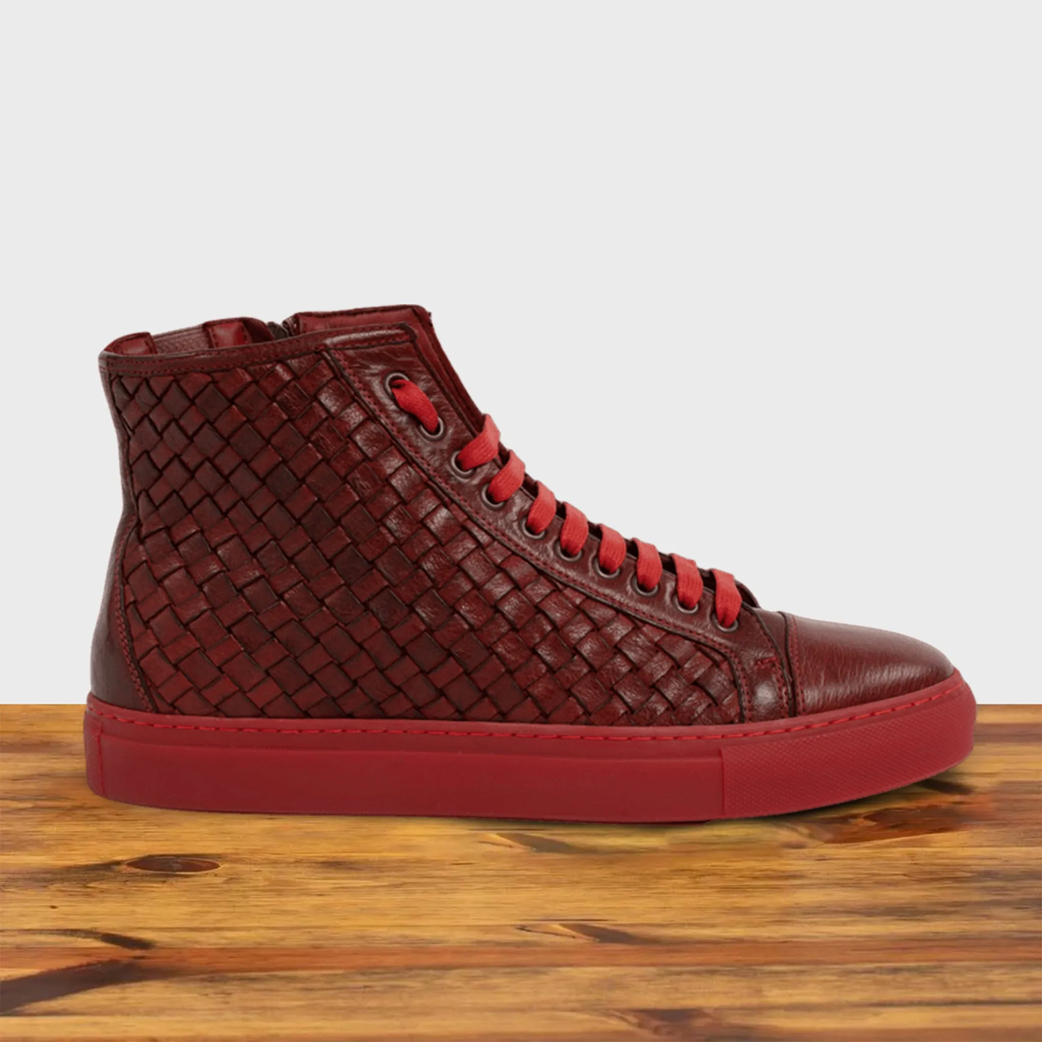 9996 Calzoleria Toscana Dip-Dyed Woven High Top