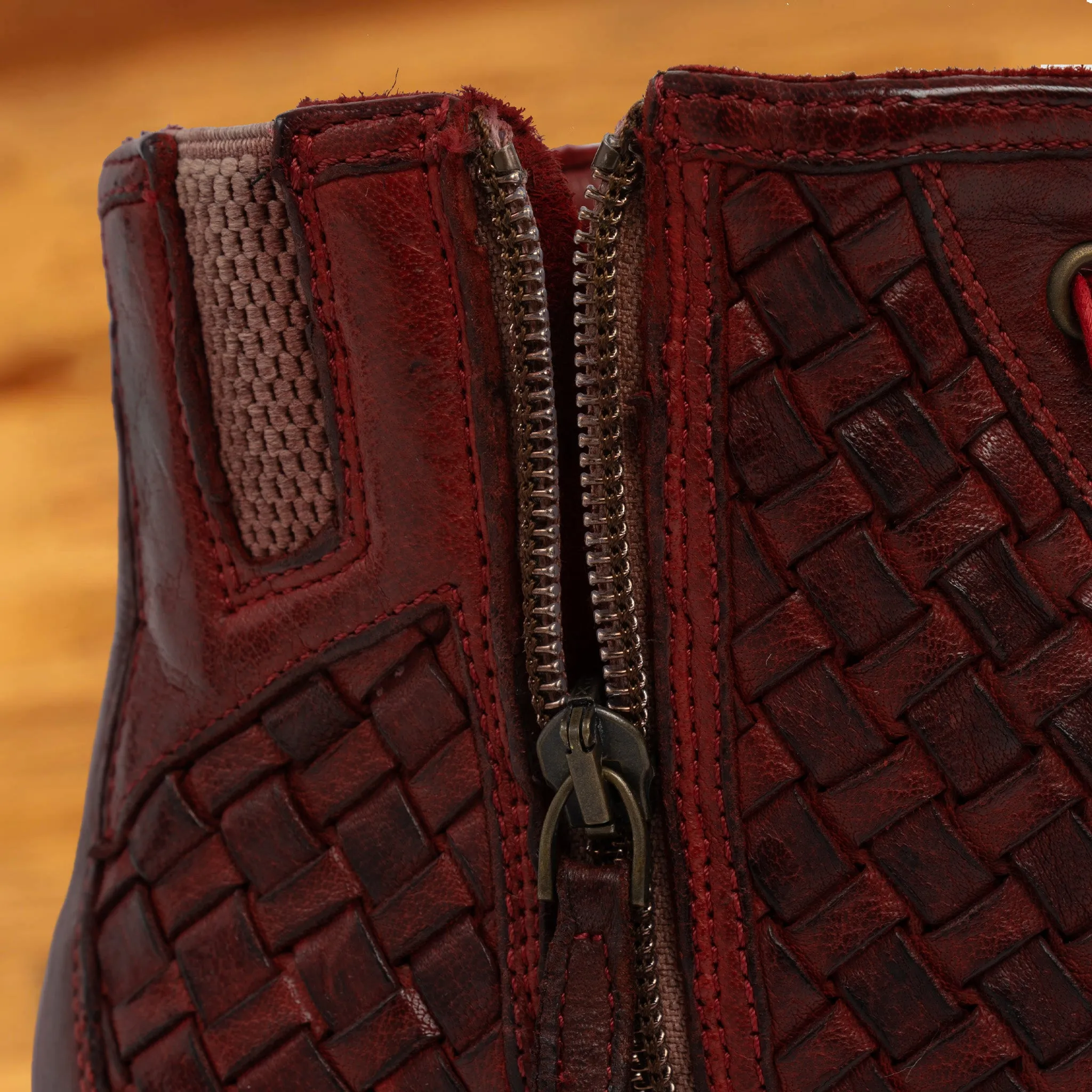 9996 Calzoleria Toscana Dip-Dyed Woven High Top