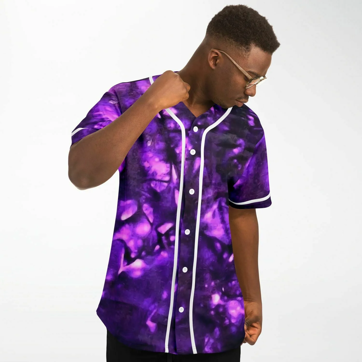 Ade African Print Baseball Jersey