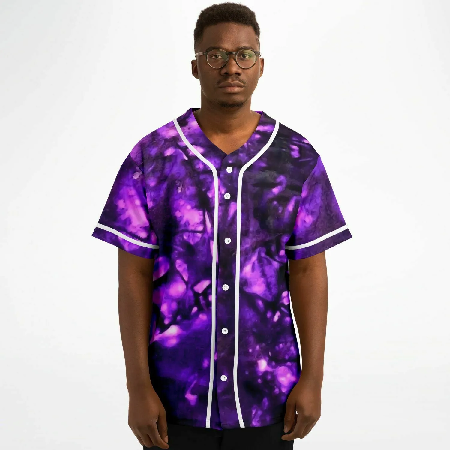 Ade African Print Baseball Jersey