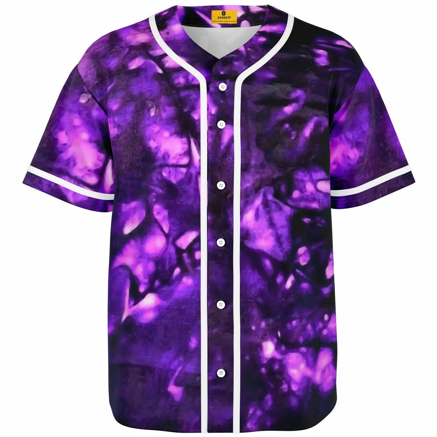 Ade African Print Baseball Jersey