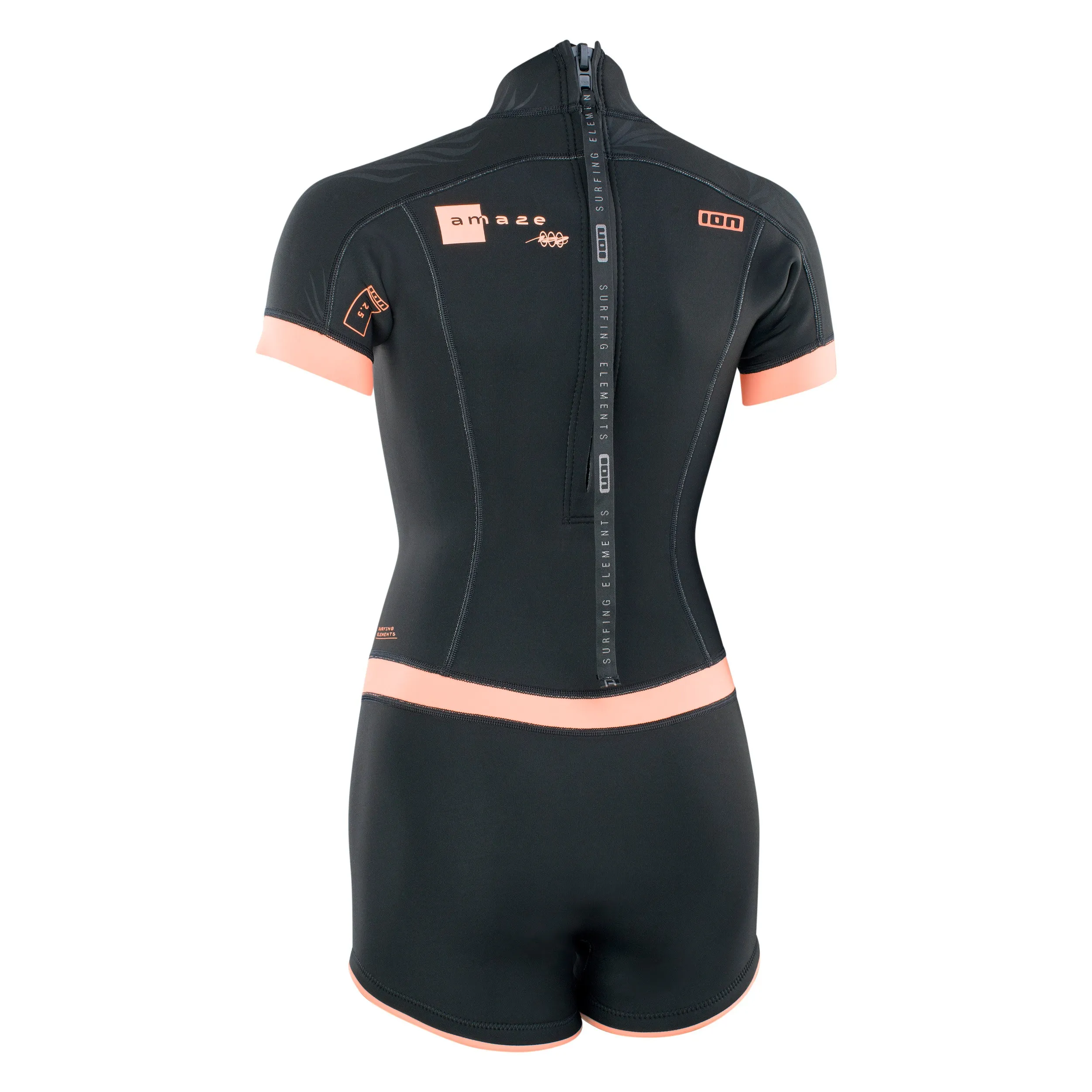Amaze Shorty 2.5 SS Back Zip women