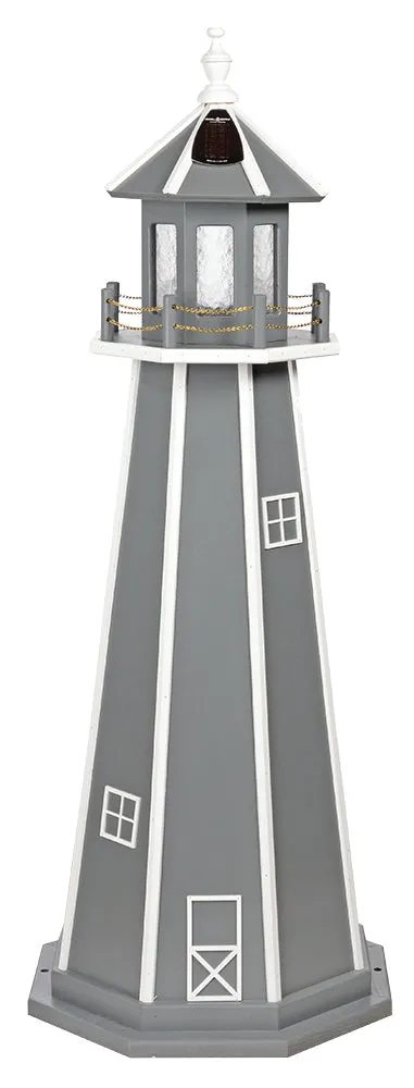 Amish Made Poly Lighthouse - 3 Feet