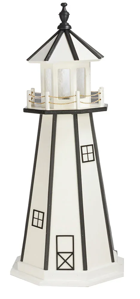 Amish Made Poly Lighthouse - 3 Feet