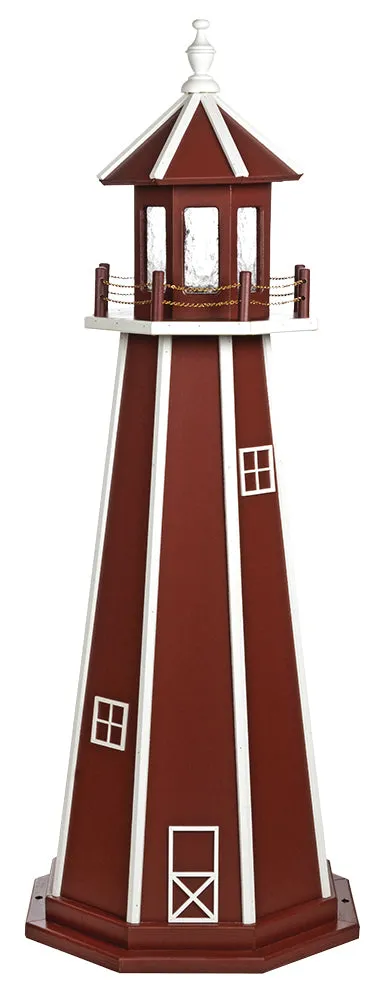 Amish Made Poly Lighthouse - 3 Feet