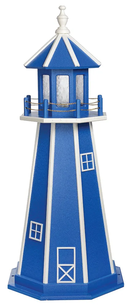 Amish Made Poly Lighthouse - 3 Feet