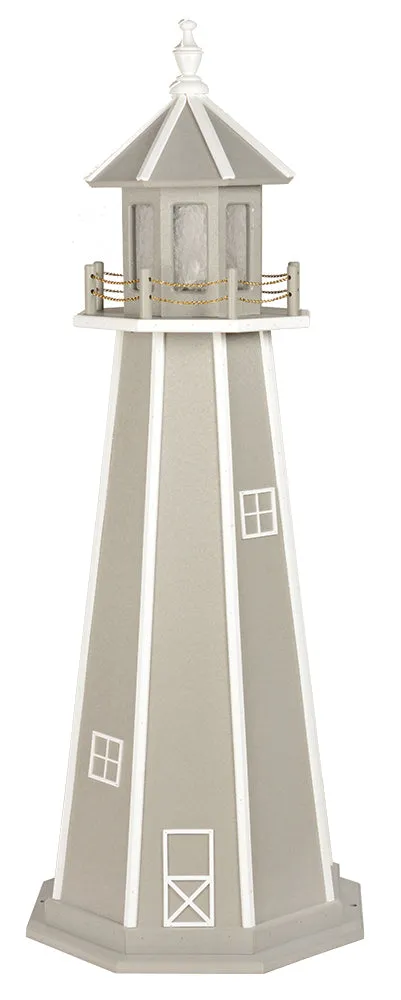 Amish Made Poly Lighthouse - 3 Feet