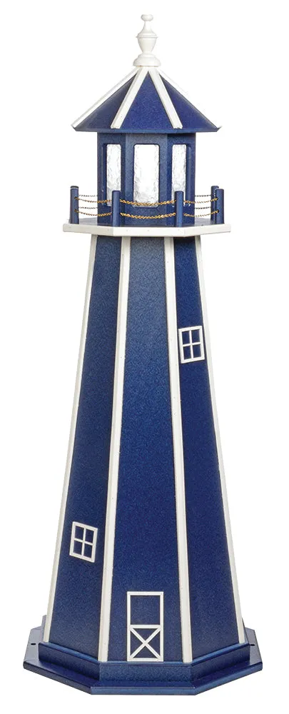 Amish Made Poly Lighthouse - 3 Feet