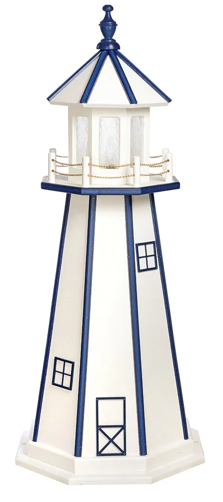 Amish Made Poly Lighthouse - 3 Feet