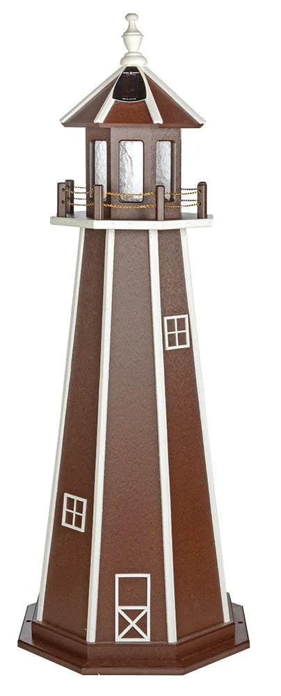 Amish Made Poly Lighthouse - 3 Feet