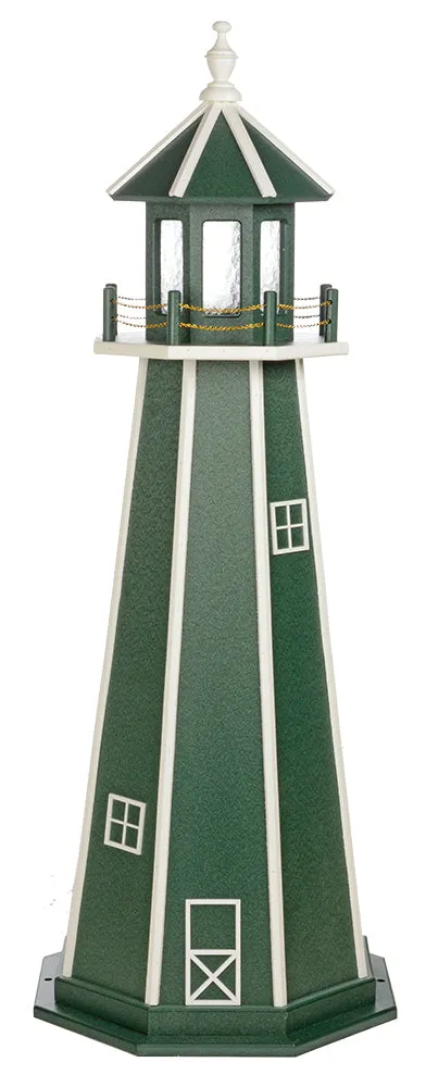 Amish Made Poly Lighthouse - 3 Feet