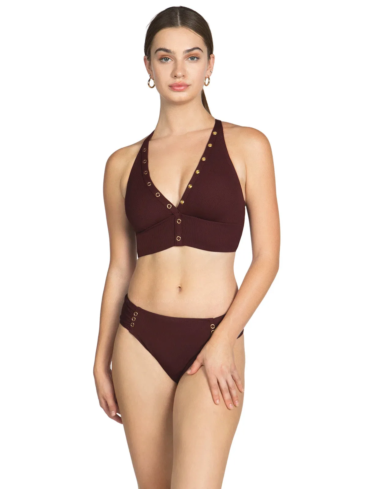 Amy Halter-Amy Tab Side Bikini ::RET