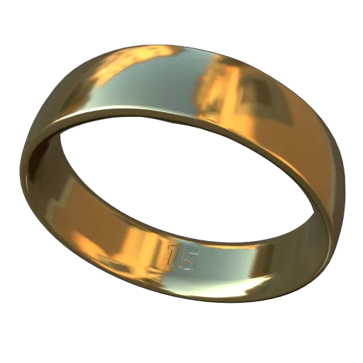 Band, comfort-heavyDomed-4mm [tfoj_2m2jC3Ef4n9a]