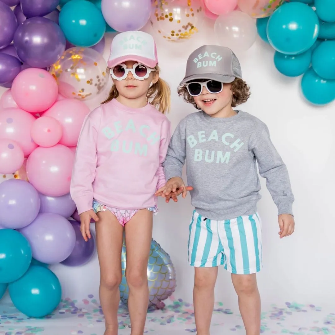 Beach Bum Pink Trucker Hat