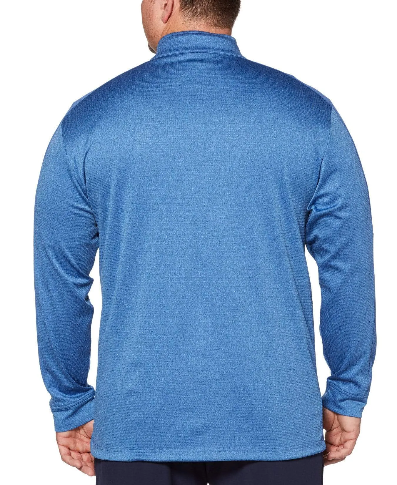 Big & Tall Thermal Heathered Waffle Fleece Mid-Layer