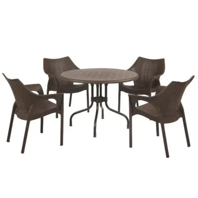 BLACK COMMERCIAL ARMREST CHAIR