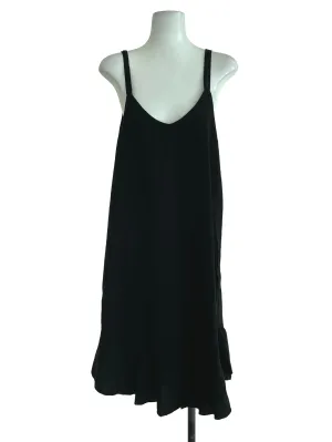 Black Flip Loose Dress