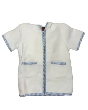 Boys Terry Cover Up - Blue