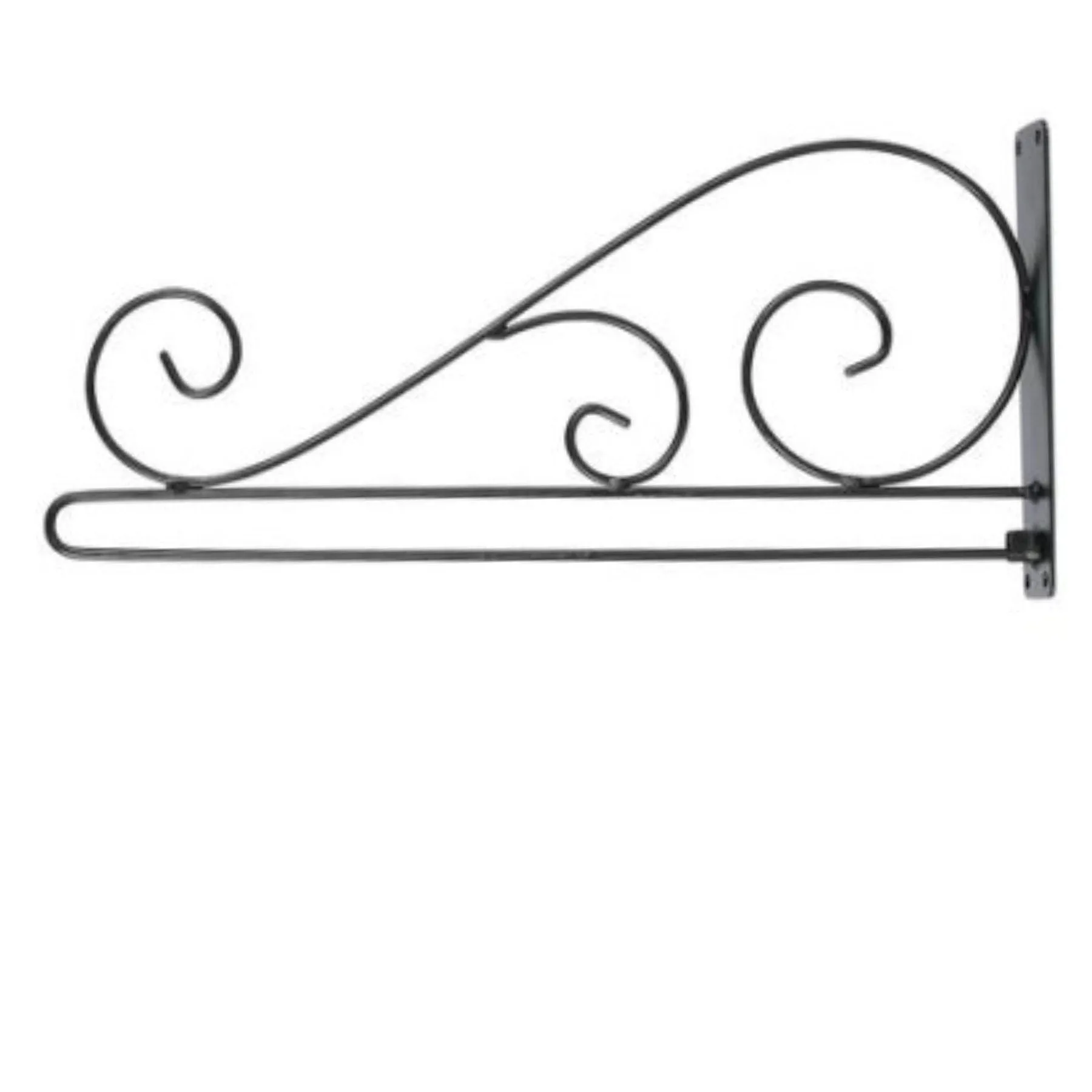 Bracket for Lightweight Signs up to 12" Wide 7x14 Economy Scroll