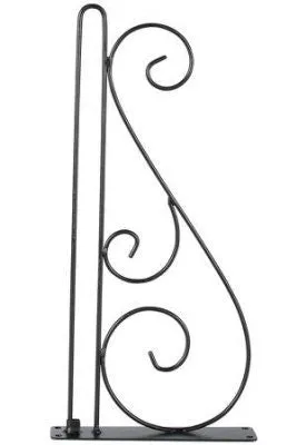 Bracket for Lightweight Signs up to 12" Wide 7x14 Economy Scroll