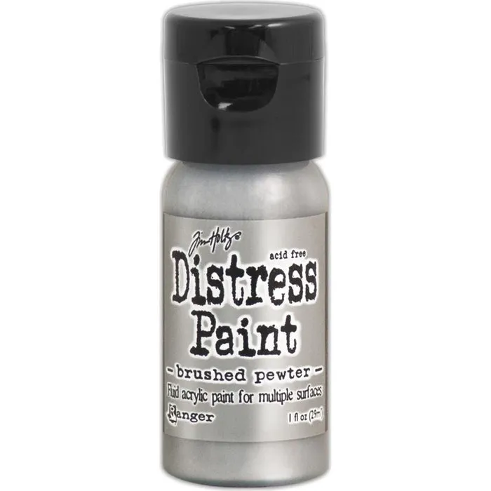 Brushed Pewter Distress Paint
