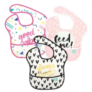 Bumkins - Superbib 3/pk - Always Hungry, Feed Me, Good Vibe