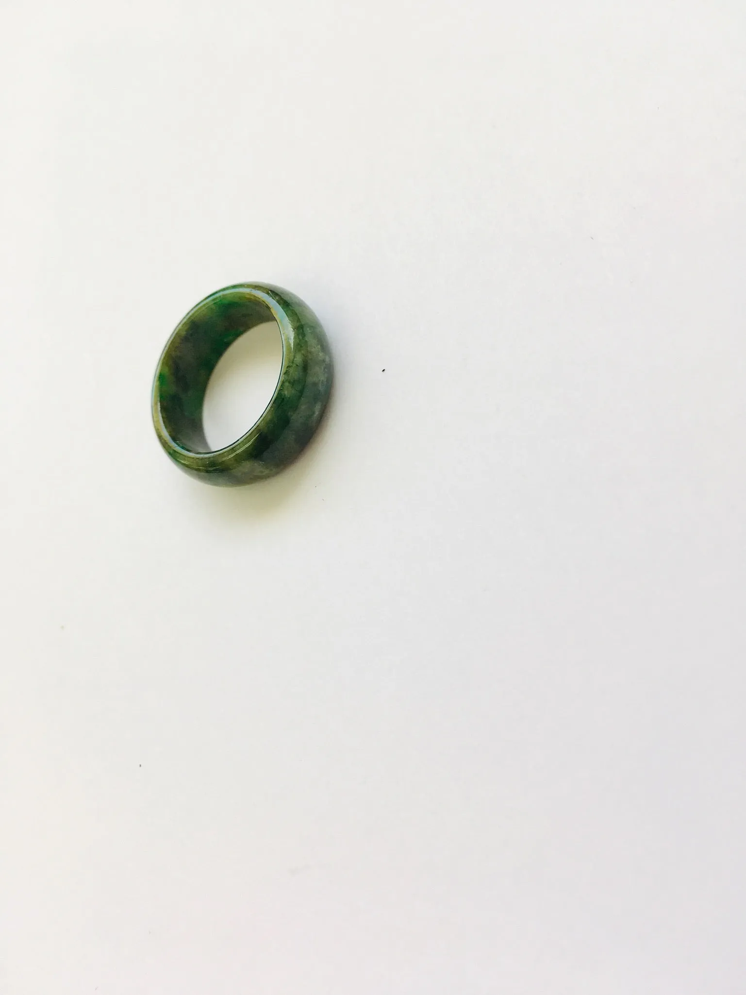 Burmese Camo Green Jadeite Comfort Fit Band