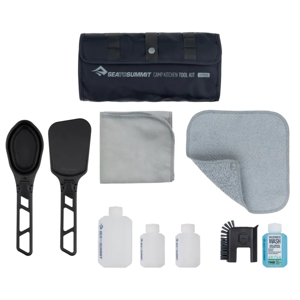 Camp Kitchen Tool Kit - 10 Piece