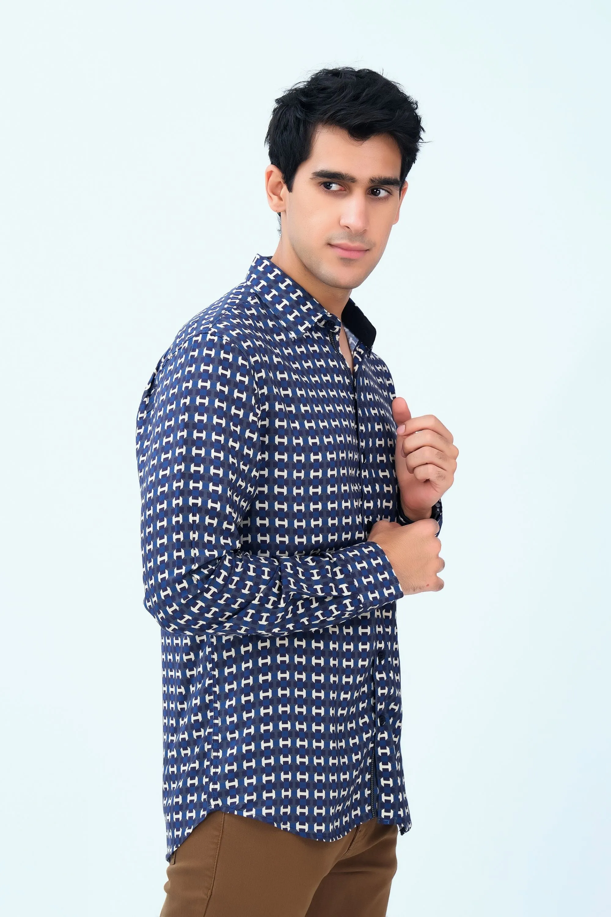 Casual Blue Shirt