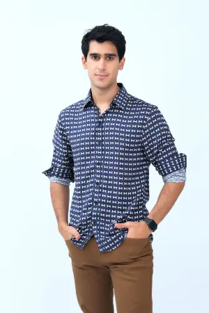 Casual Blue Shirt