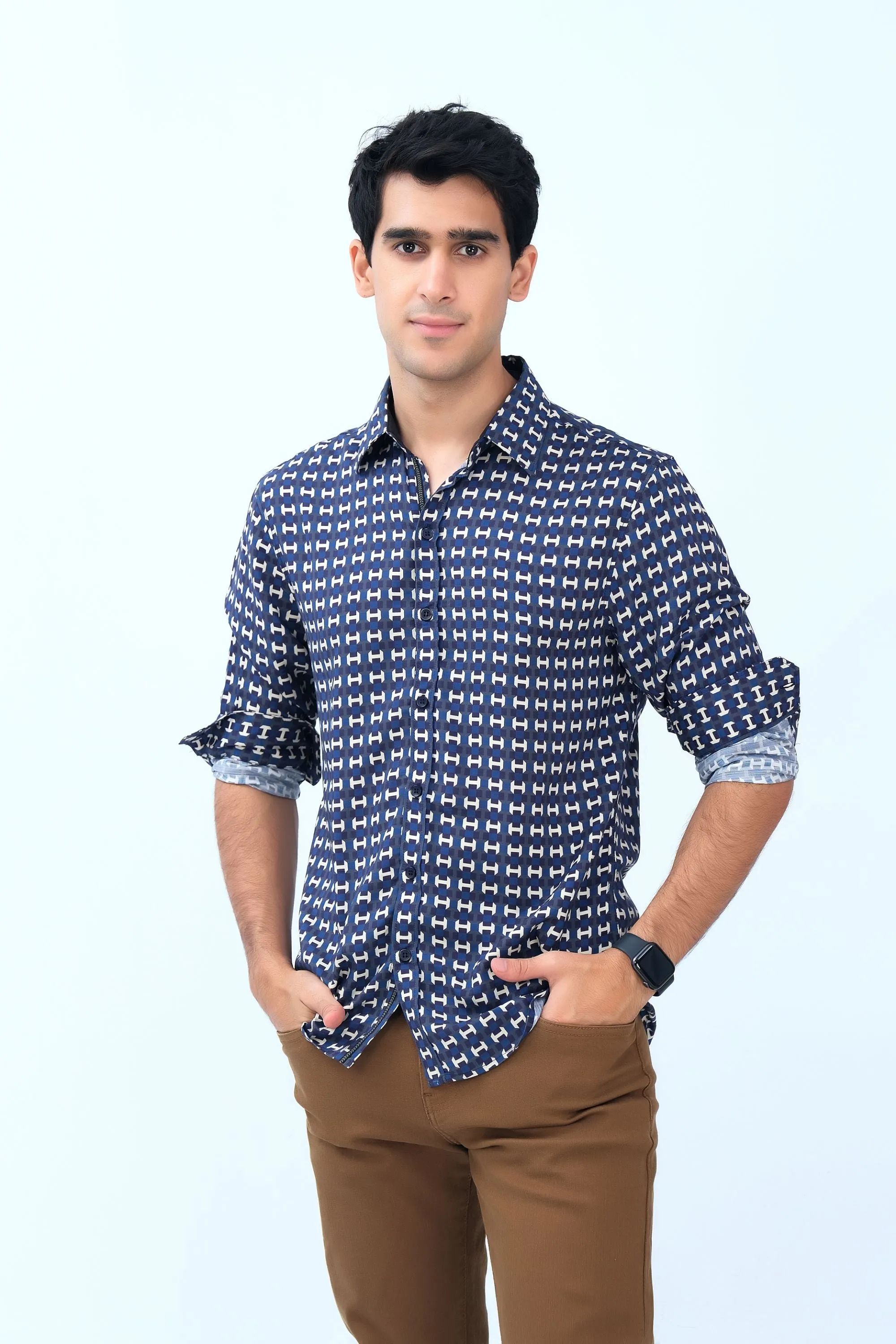 Casual Blue Shirt