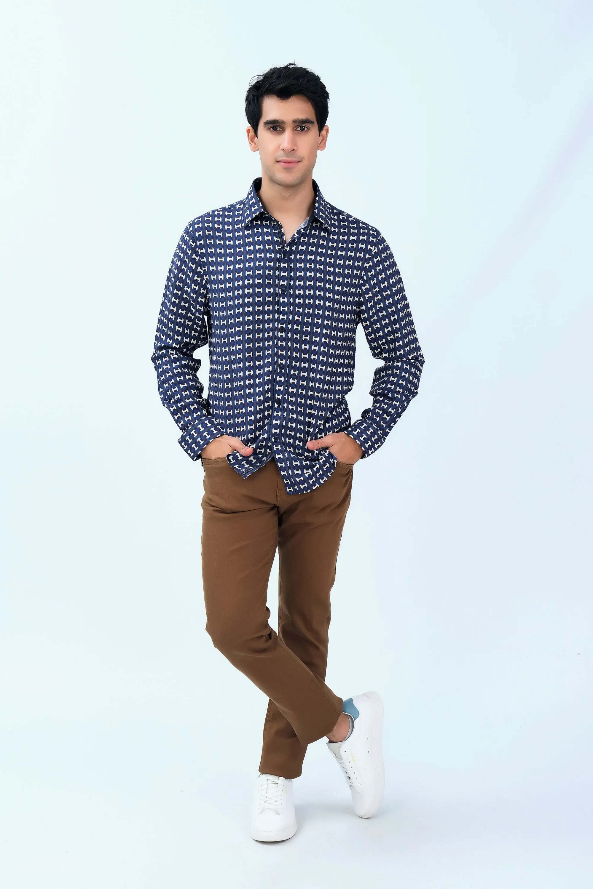 Casual Blue Shirt