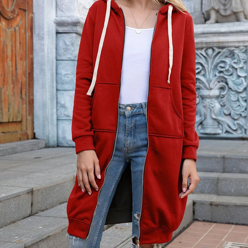 Casual Loose Plus Sizes Hoodies