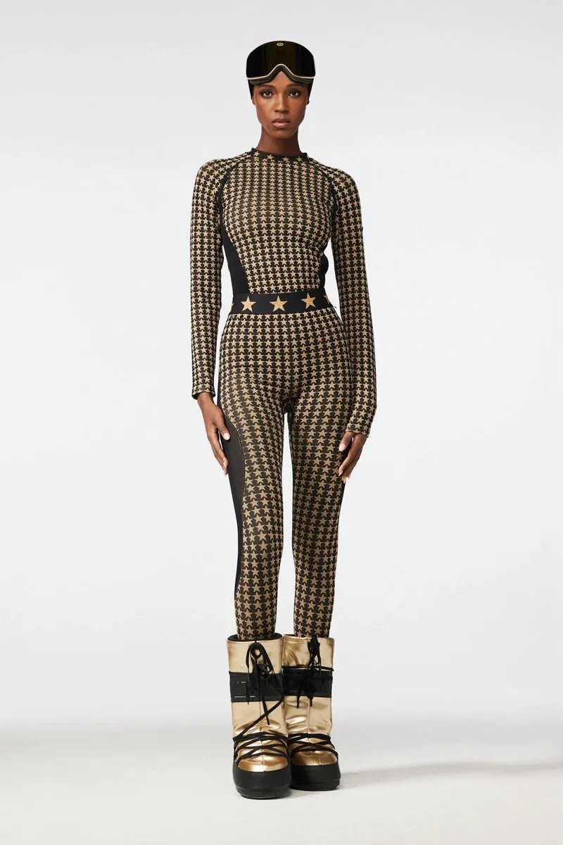 Celeste Seamless Knit Ski Base Layer Tights