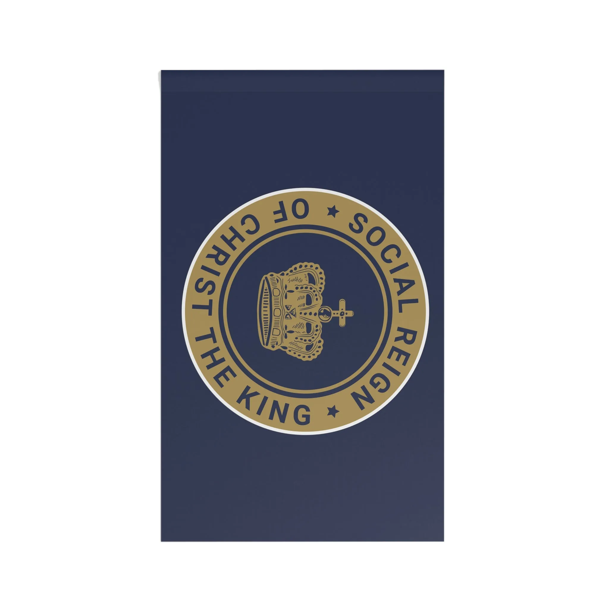 Christ the King Religious Christian House Flag