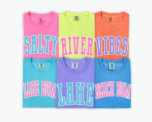 Comfort Colors Oversized Summer Shirts/ Multiple Options/ Lake/River/Beach