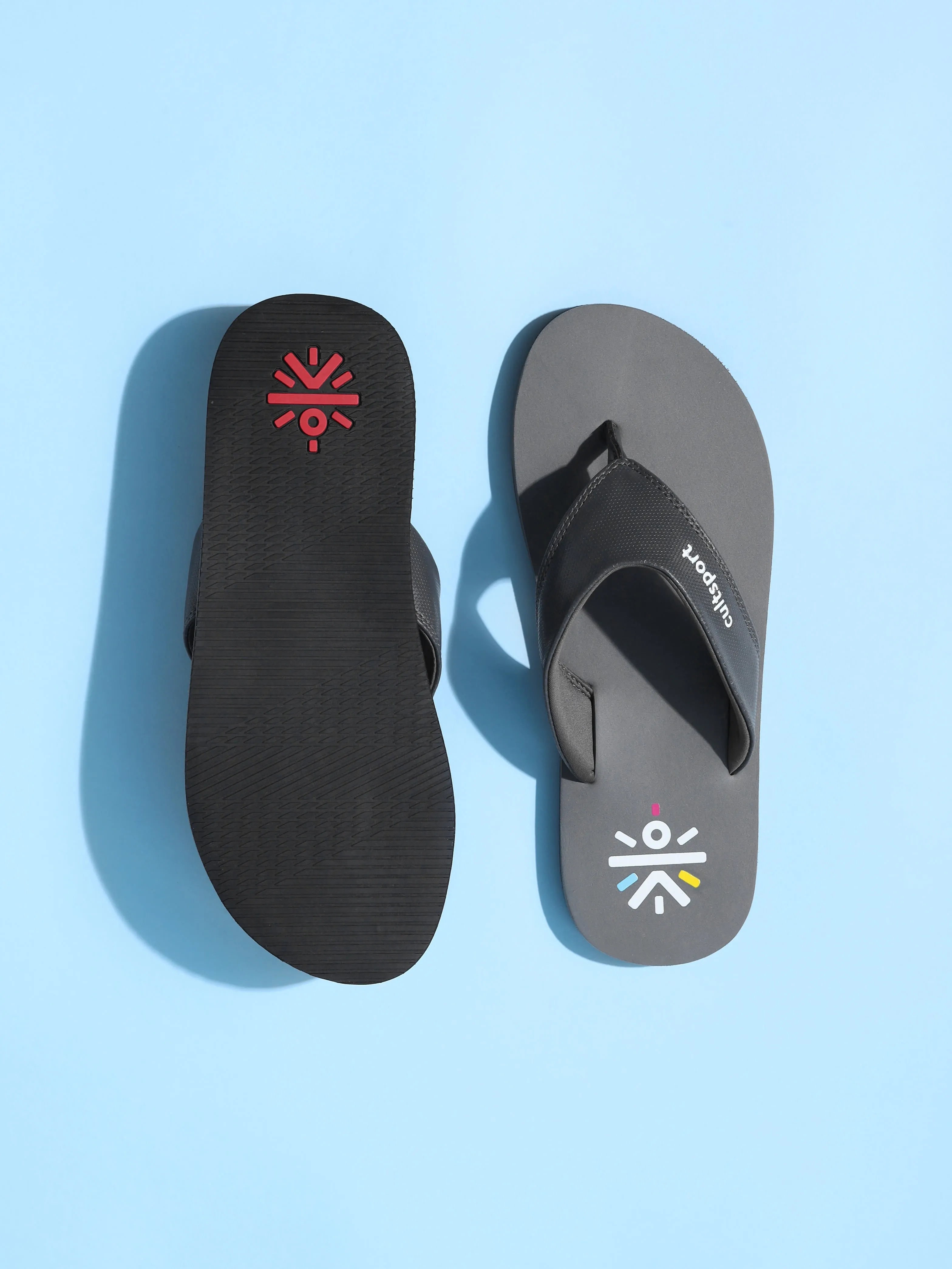 cult Repose Sweat Absorbing EVA Flip Flops - Dark Grey