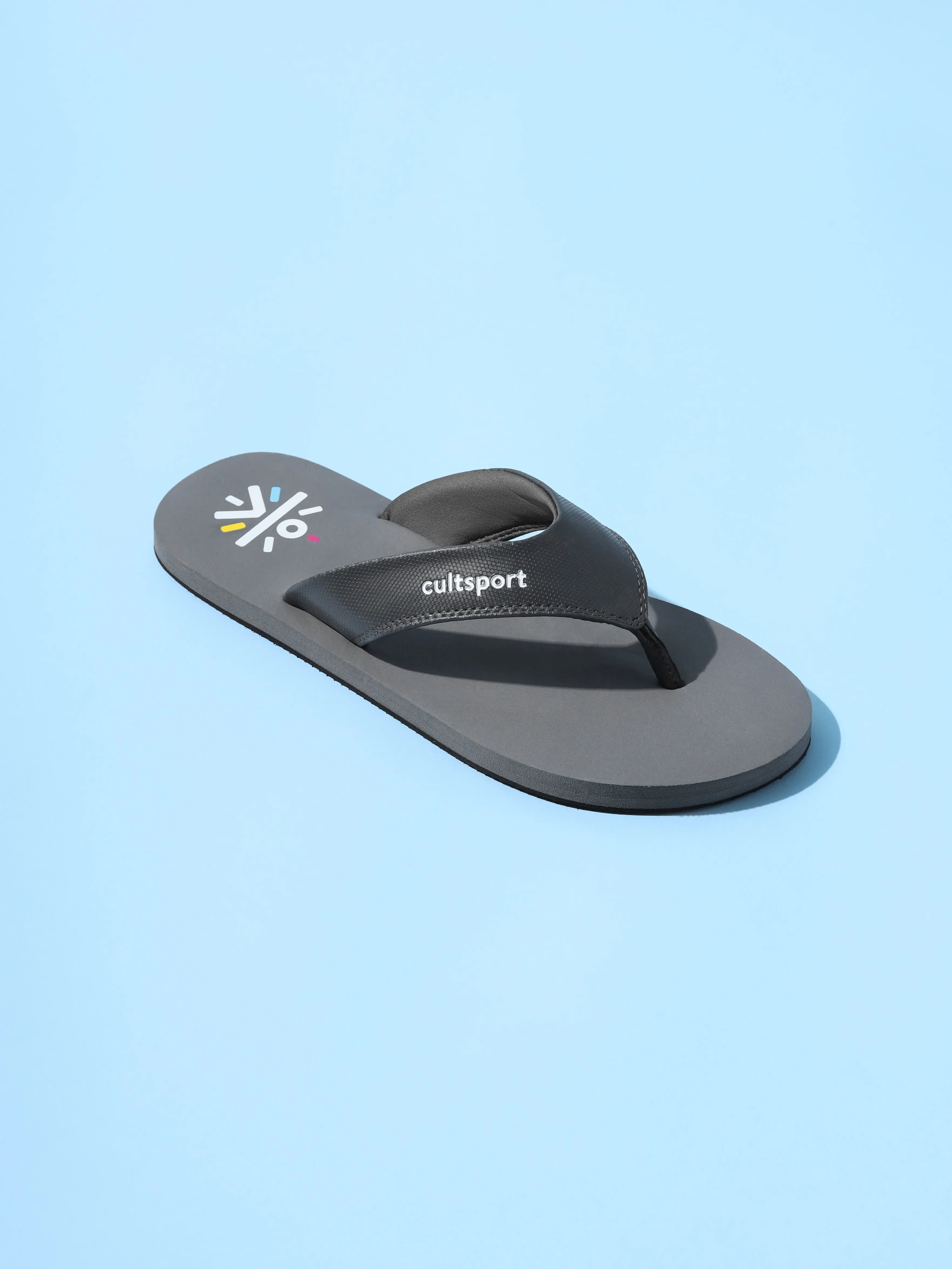 cult Repose Sweat Absorbing EVA Flip Flops - Dark Grey