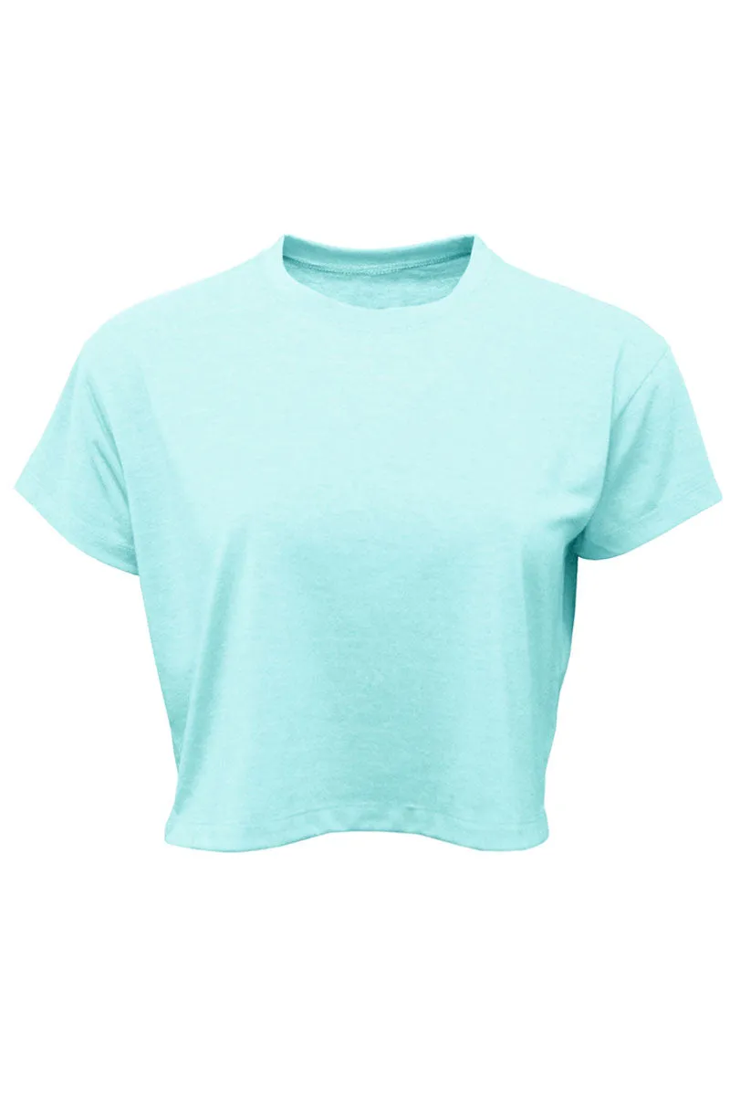 Do No Harm Women's Soft-Tek Blend Crop T-Shirt