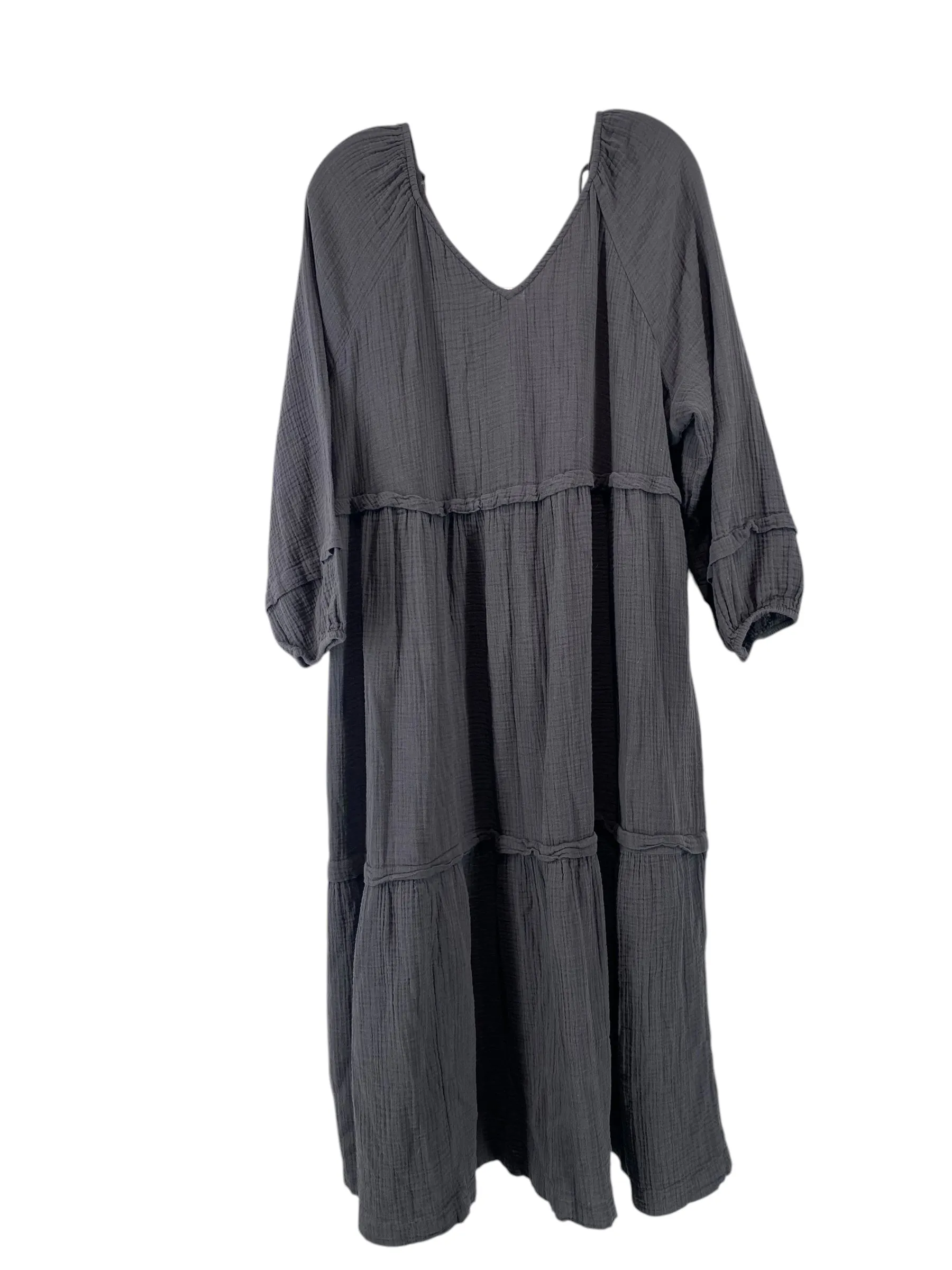 Dress Casual Midi By Wonderly  Size: Xl