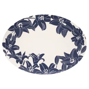Eetrite Bamboo Fibre Oval Platter, 42cm LC1009
