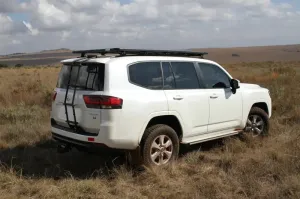 Eezi-Awn Ladder Lightweight Aluminium compatible with Toyota 300 Series - Black Friday Sale