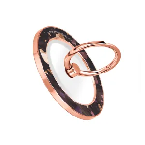 Eminence Terrazzo Gem - Rose Gold MagSafe Phone Grip and Ring Holder Stand